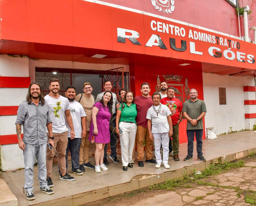 Diretores da Vivo e Eneva avaliam como positiva evolução do Garantido, após visita técnica na Cidade Garantido