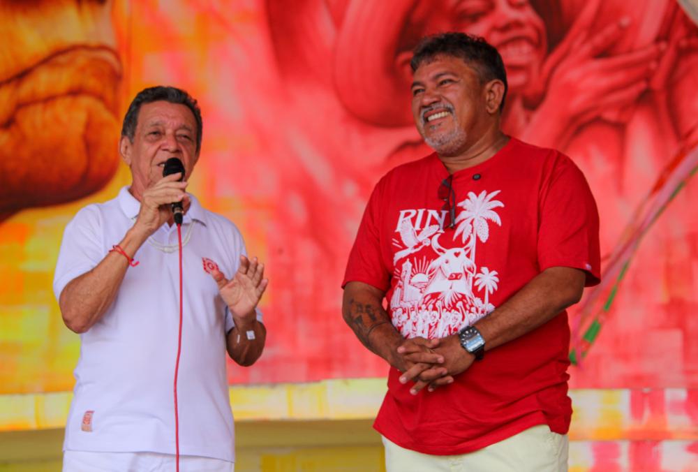 Boi Garantido realiza confraternização na Cidade Garantido em celebração ao 33º título