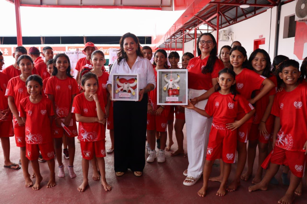 Visita do Superterminais destaca formação cultural de crianças e adolescentes na Universidade do Folclore Paulinho Faria