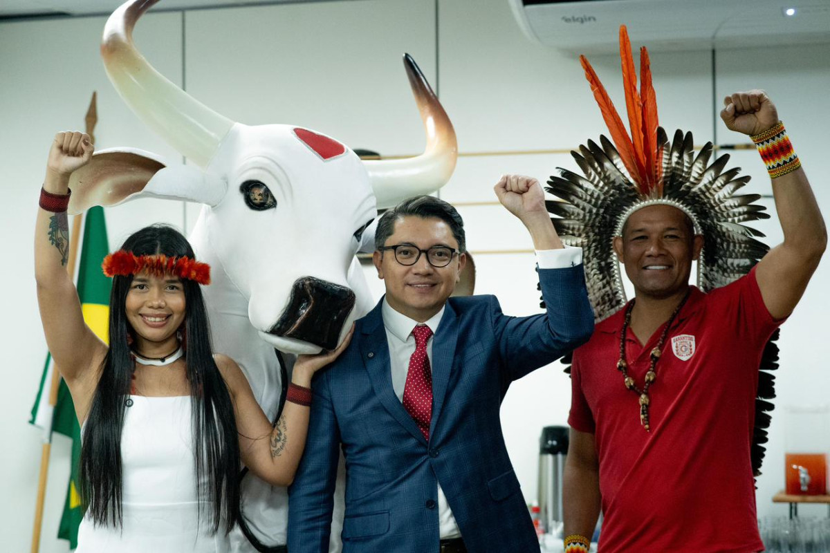 Aliado das lutas, Garantido cumpre agenda no Ministério dos Povos Indígenas e na Maloca da UnB, em Brasília