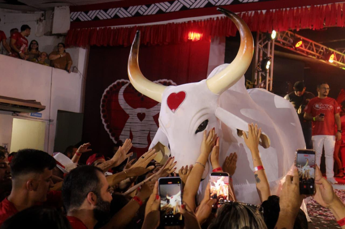 Boi Garantido celebra lançamento do álbum 2026 “Parintins:  Portal do Encantamento”, em Santarém